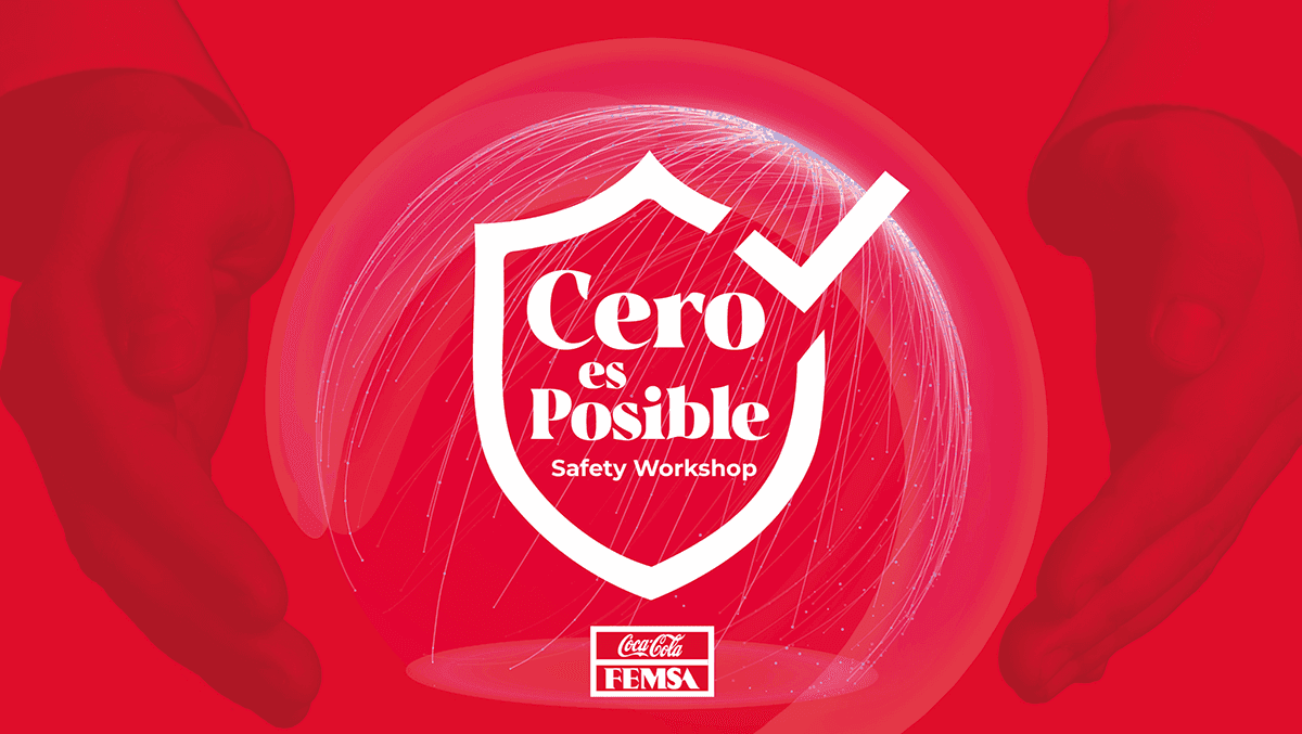 "Cero es Posible" safety workshop campaign key art