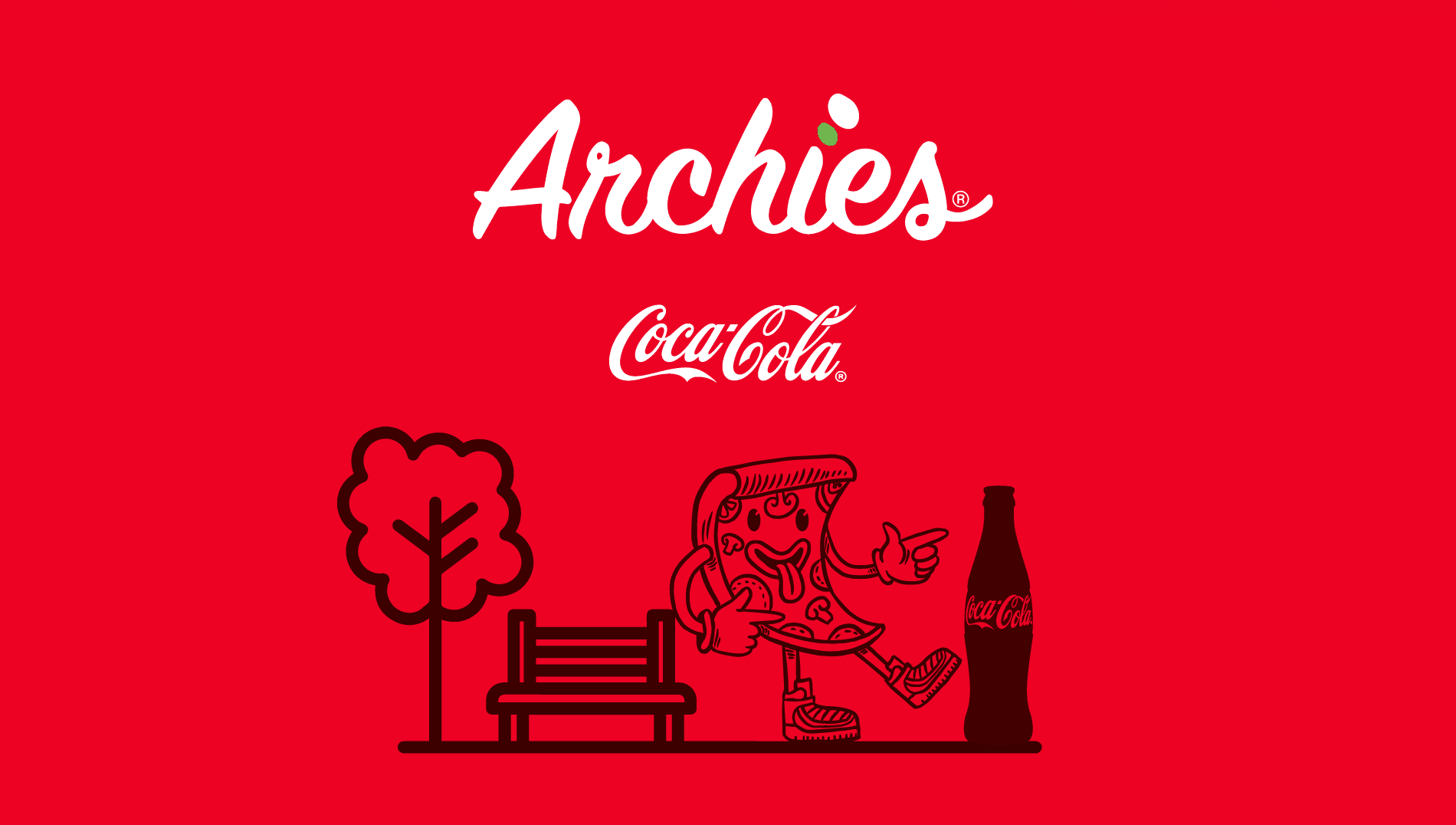 "Archies × Coca-Cola" — the Pizza al Parque consumer alliance
