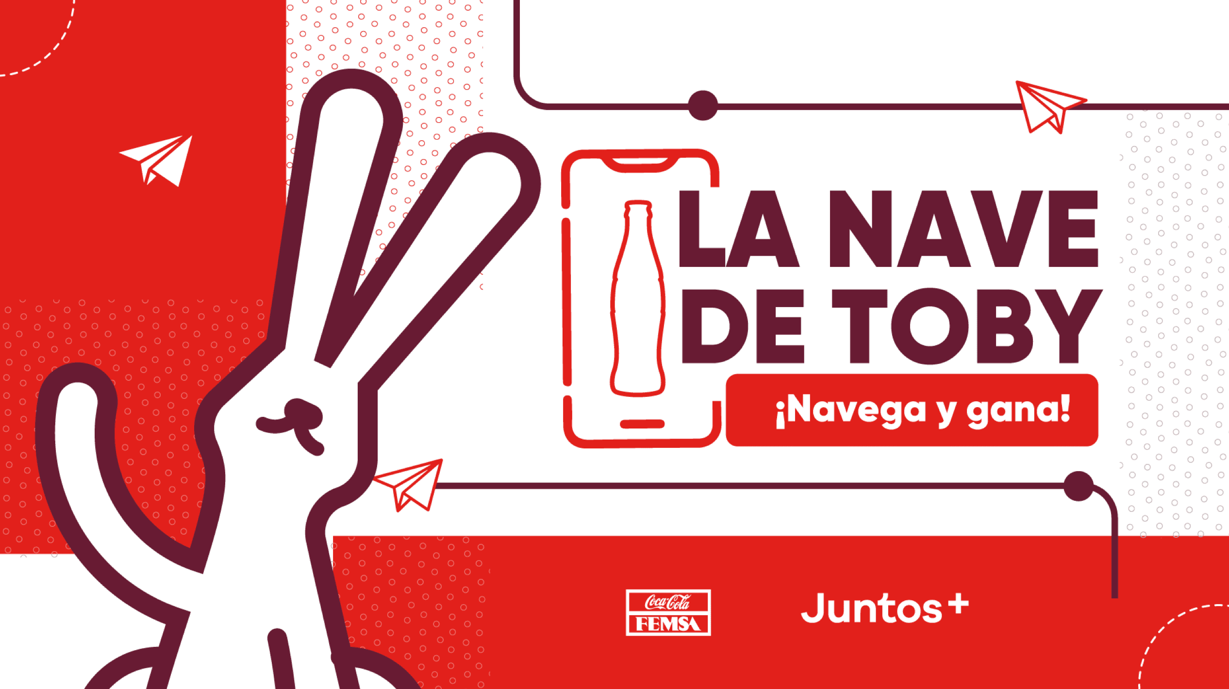 "La Nave de Toby" — Coca-Cola FEMSA Juntos+ campaign key art
